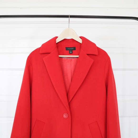 Halogen Jackets & Blazers - Red Halogen Coat